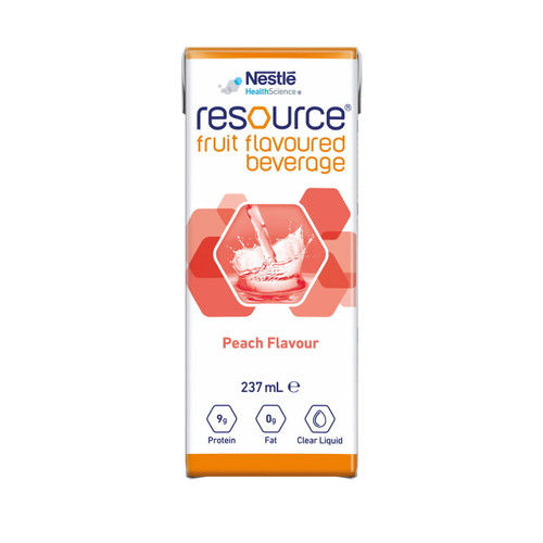 Nestle Resource Fruit Beverage Peach 237ml, 24 units, CTN24