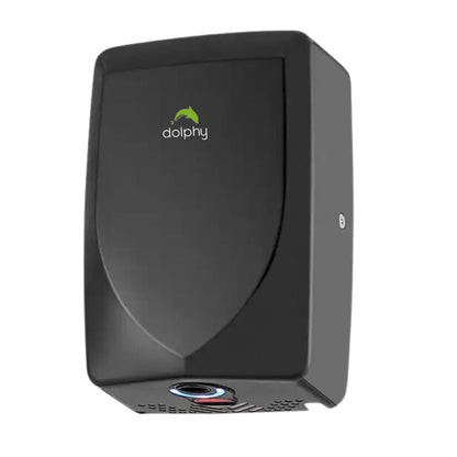 Dolphy Compact Hand Dryer 700W/1000W - ABS Matte Black