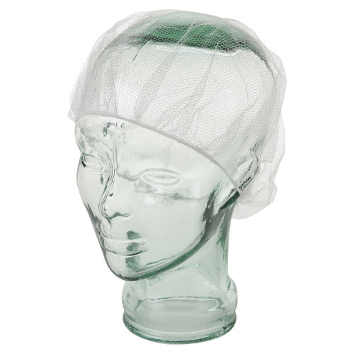 Ultra Health Nylon Hair Net 18 Inch White - Pack 100