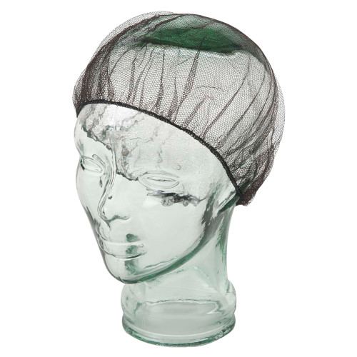 Ultra Health Nylon Hair Net 18 Inch Brown - Pack 100