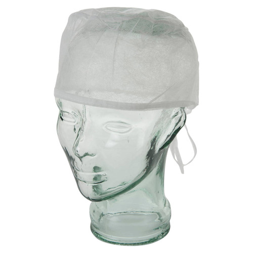Ultra Health Surgical Cap with Ties White