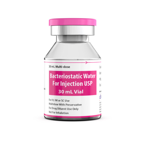 Bacteriostatic Water for Injection USP 30mL Vial - Each