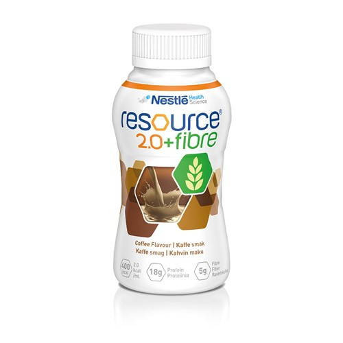 Nestle Resource 2.0 Fibre 200ml - Coffee, 24 units, CTN24