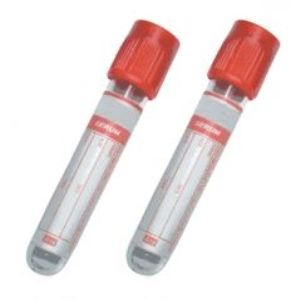 BD Vacutainer Serum Tube 16 x 100mm 10mL Red Hemogard Closure - Box of 100