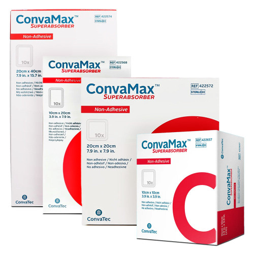 Convatec ConvaMax Superabsorber Non-Adhesive Dressing 15cm x 20cm - Box of 10
