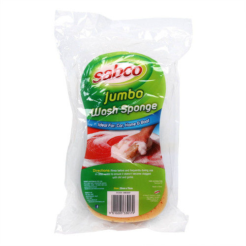 Sabco Jumbo Wash Sponge, EA