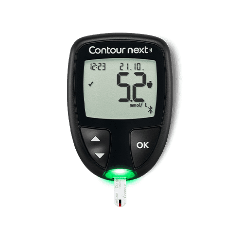 CONTOUR NEXT connected blood glucose meter