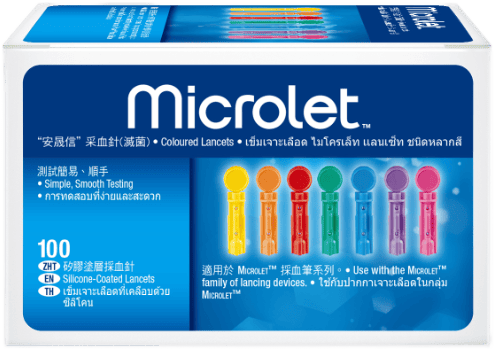 MICROLET lancets box of 100