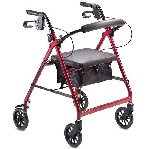 Making Life Easy Economy Rollator Burgundy