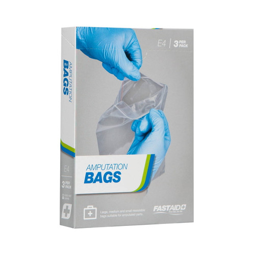 FastAid Amputation Bags - Small, Medium and Large Set