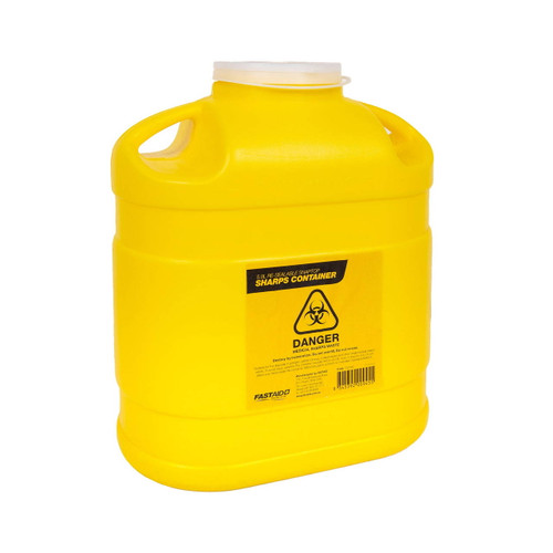 FastAid Sharps Container 5 L - Yellow