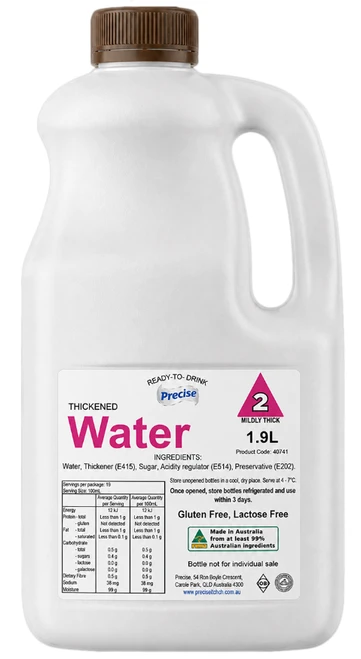 Precise Ready-to-Drink Thickened Water 1.9L - Carton of 4
