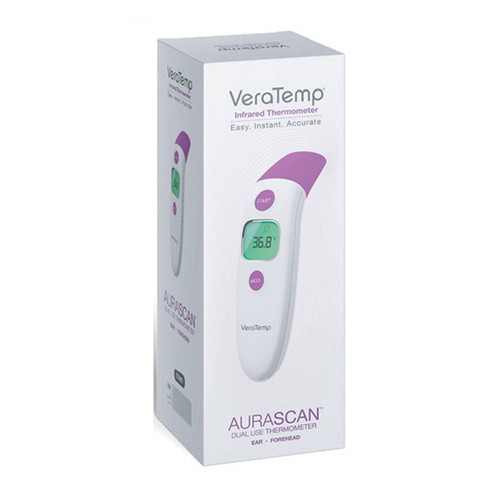 VeraTemp AuraScan Dual-Use Ear & Forehead Thermometer