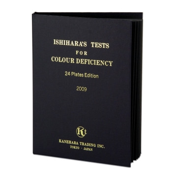 Ishihara Colour Vision Test Book - 14 Plate
