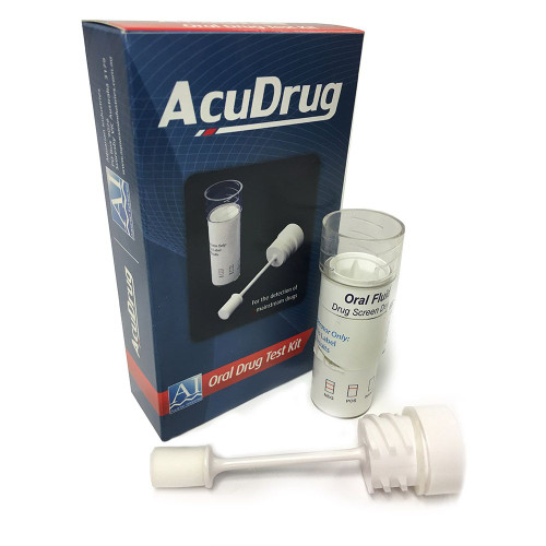 AcuDrug 7-Panel Oral Fluid Drug Test Kit - Single Kit