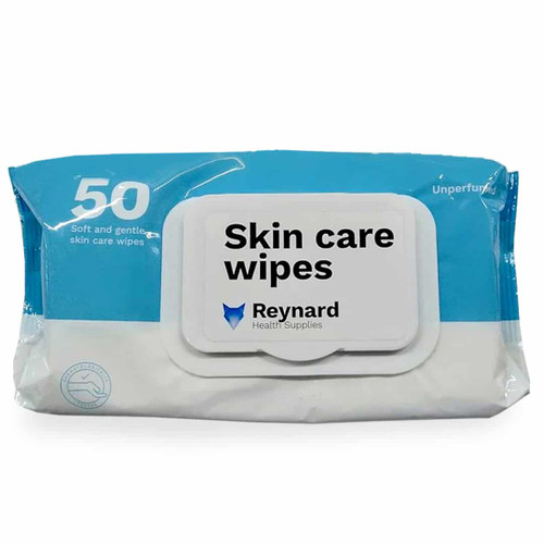 RHS101 Reynard Skin Care Wipes 50 Pack (20x33cm)