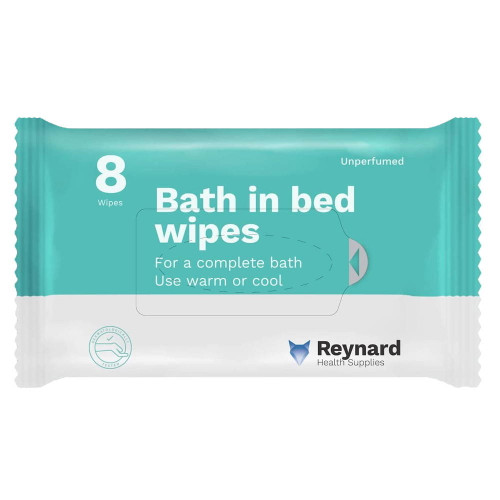 Reynard Bath In Bed Wipes 8 Pack (33x23cm)