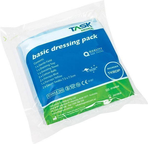 Task Medical Sterile Basic Dressing Pack - 20 Packs