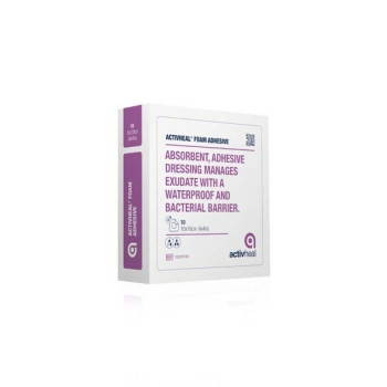 ActivHeal Foam Adhesive 10cm x 10cm Box/10