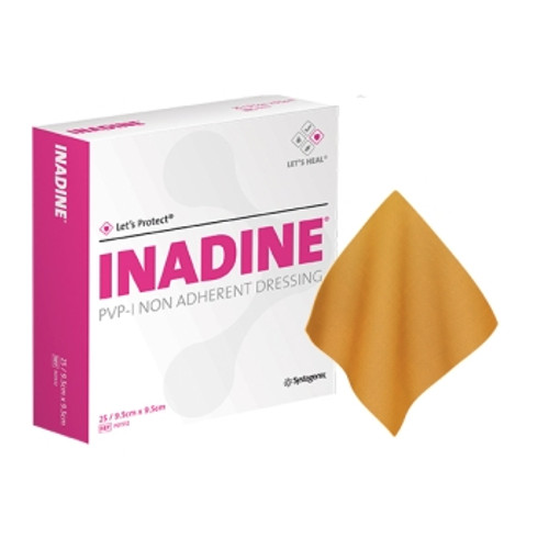 INADINE PVP-I Non-Adherent Dressing 9.5 X 9.5cm BOX/ 25