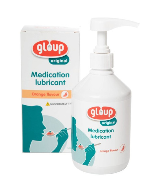 Gloup Medication Lubricant - Orange Flavour (500ml), EA