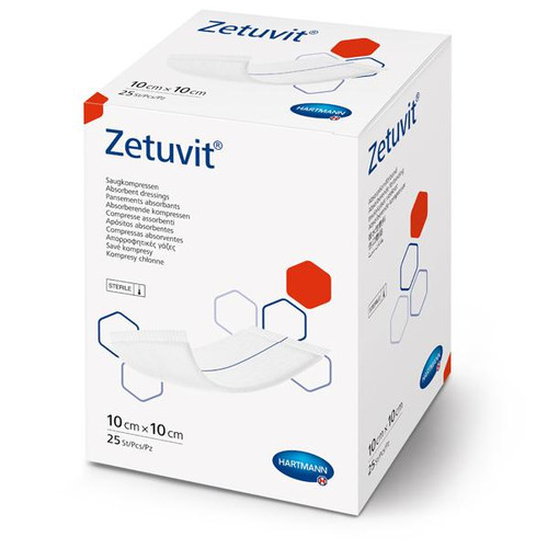 Zetuvit Sterile Dressing 10x10cm - BOX/25