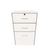 Bedside Cabinet - 2 Drawers + 1 Dump Drawer + Lock