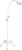 PML1 3W Examination Light White - Including Mobile Base and Wall Mount