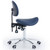 Saddle Stool with Backrest