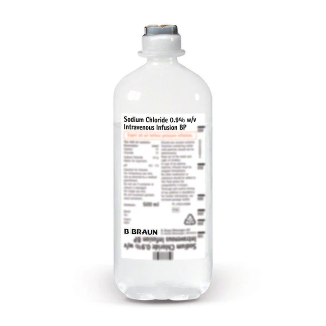 B Braun Sodium Chloride 0.9% IV Infusion 500ml