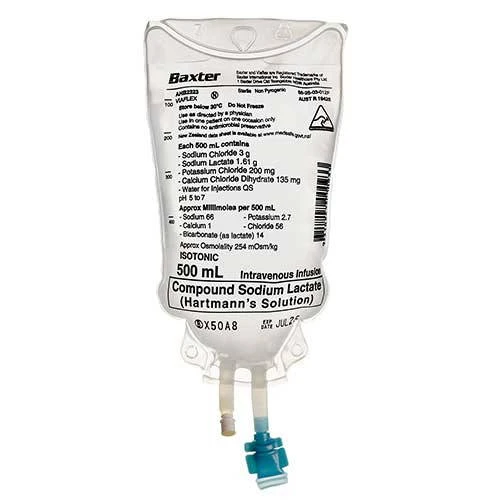 Baxter Compound Sodium Lactate IV Solution
