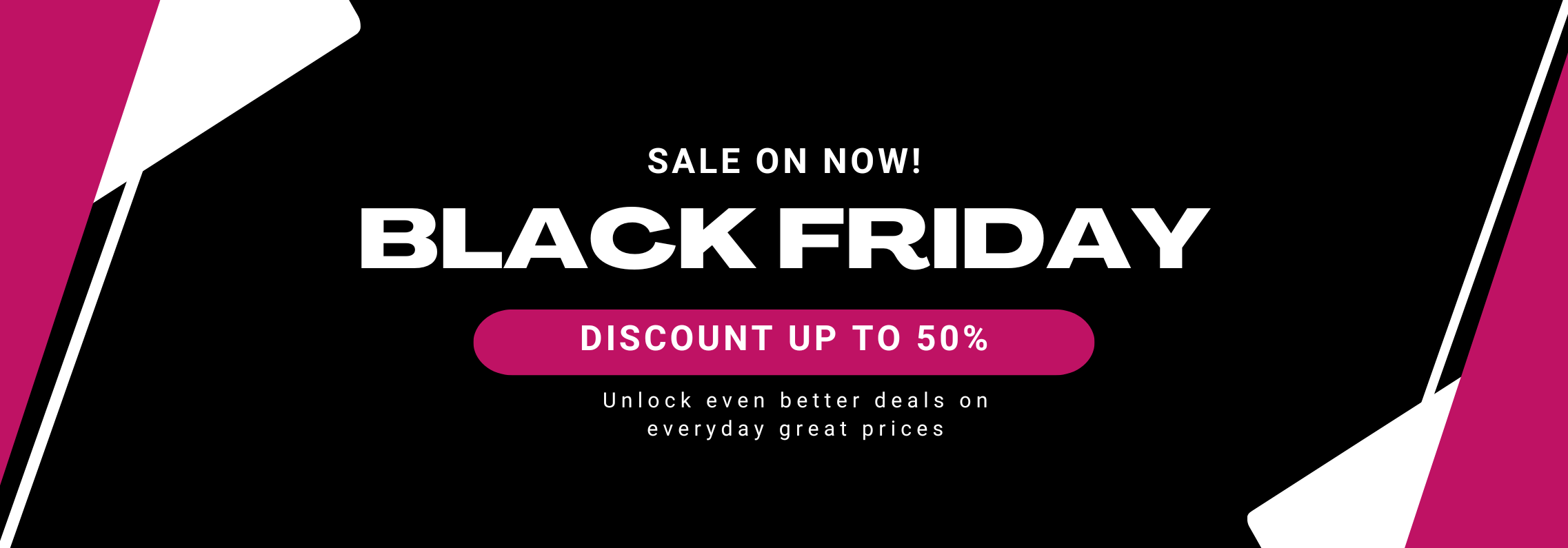 Black Friday Sale Banner