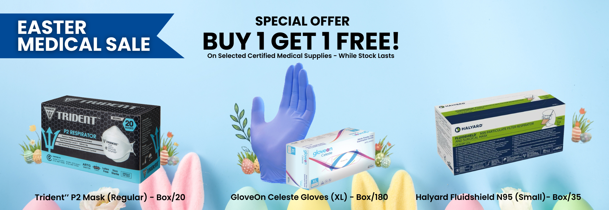 Easter BOGO Sale on Selected Products