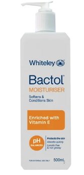Bactol Moisturiser Enriched with Vitamin E 500ml