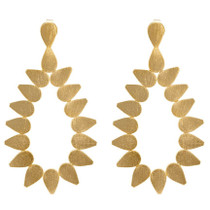 Livia Earrings-18K Gold Plated