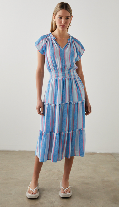 Amelia Dress- Kona Stripe