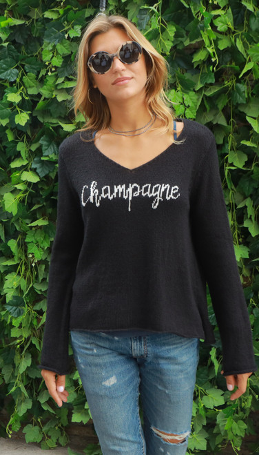 Champagne sweater