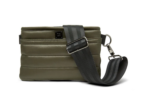 Bum Bag Crossbody-  Shiny Olive