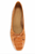 Arissa Croc Flat- Honey Peach