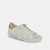 Zina Off White Sneaker Embossed Leather 