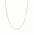 N413GPL00 Marbella Station Necklace Gold Freshwater Pearl