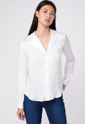 Caprice Shirt- White - Monkee's of Fairfax