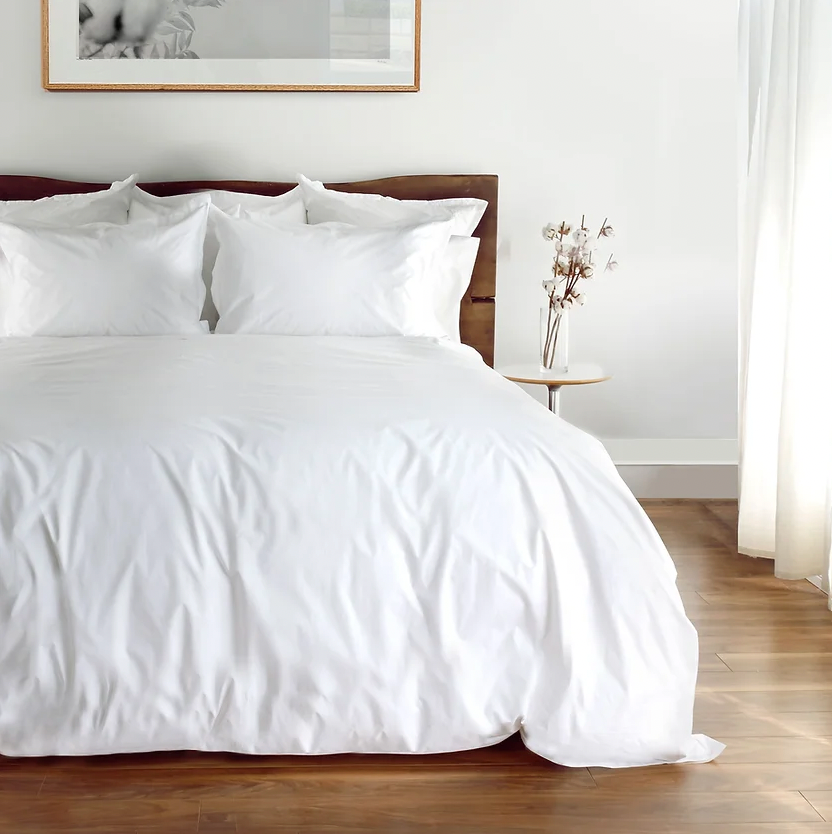 St.Geneve Nico Organic Percale Duvet Cover at BellaCasa