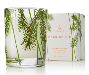 Thymes Frasier Fir Votive Candle-Pine Needle Design Thymes Frasier Fir Votive Candle-Pine Needle Design