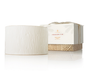 Thymes Frasier Fir Ceramic Poured 3-Wick Candle Thymes Frasier Fir Ceramic Poured 3-Wick Candle
