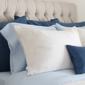 Avalon Honeycomb Linen Pillow Sham Avalon Honeycomb Linen Pillow Sham