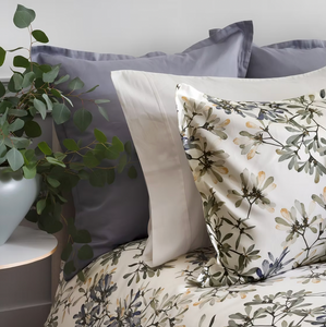 Paloma Printed Sateen Pillow Sham Paloma Printed Sateen Pillow Sham