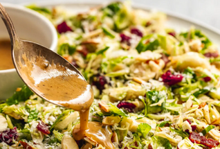 Warm Brussels Sprout Salad