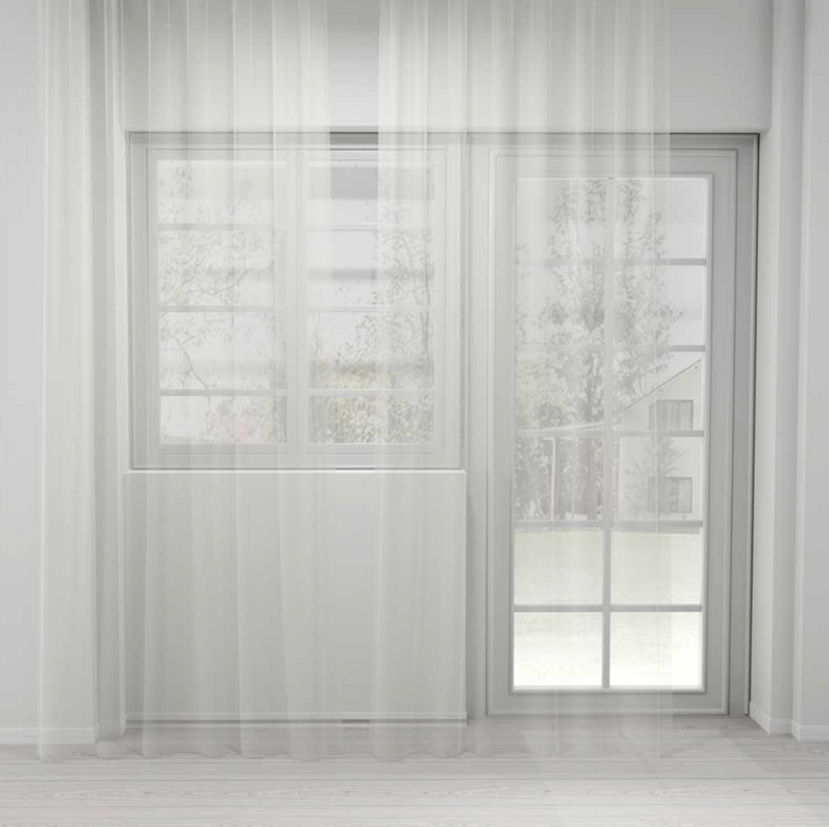 (TEST) Voile Sheer Drapery Panel