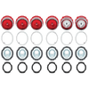 New 1965 Impala Taillight Set – Lenses, Bases, Gaskets & Screws